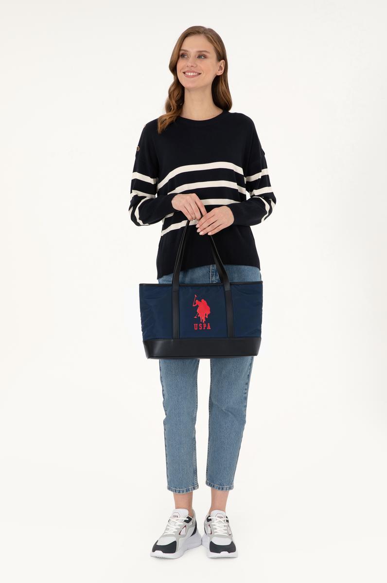 Kadın Lacivert Kapitone Kol Çantası