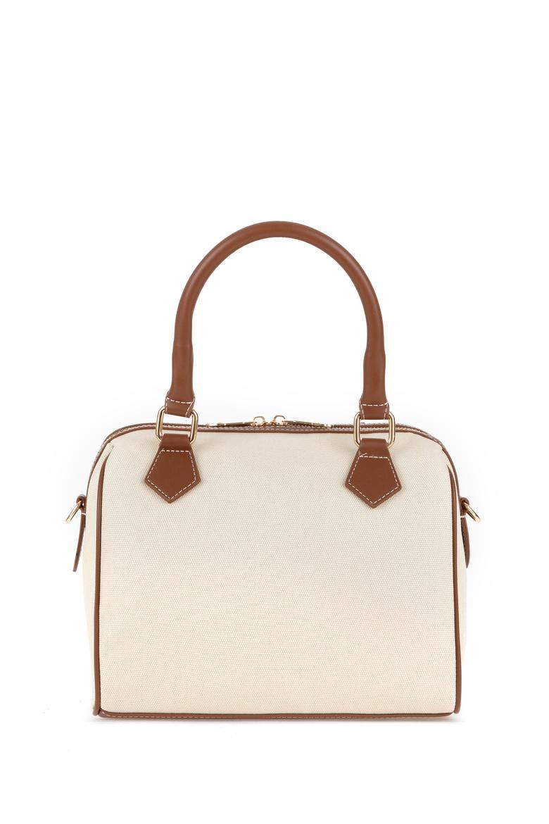 Kadın Krem Kanvas Kol Çantası - 50300317001