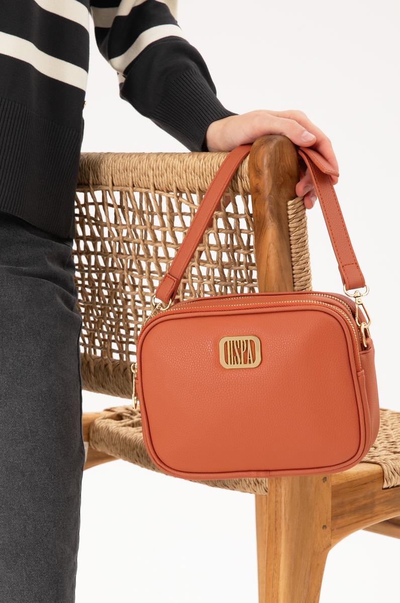 Kadın Kiremit Çapraz Çanta