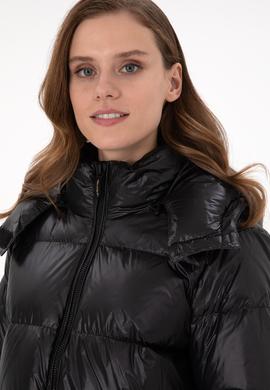 Kadın Siyah Mont - 50289612008