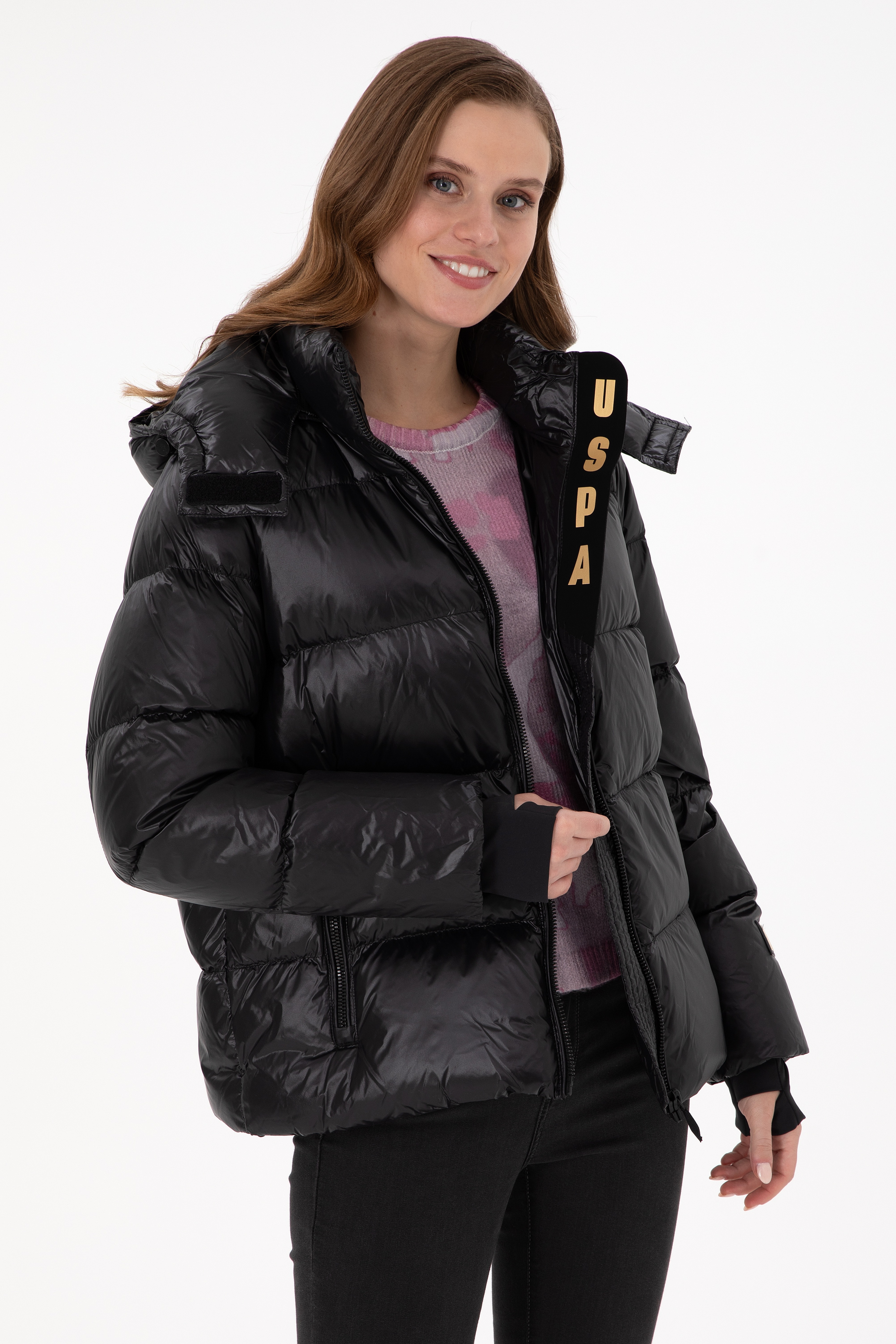 Kadın Siyah Mont - Image 1