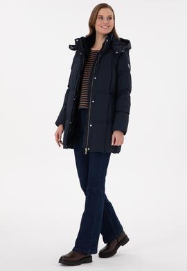 Kadın Lacivert Kaban - 50289610025