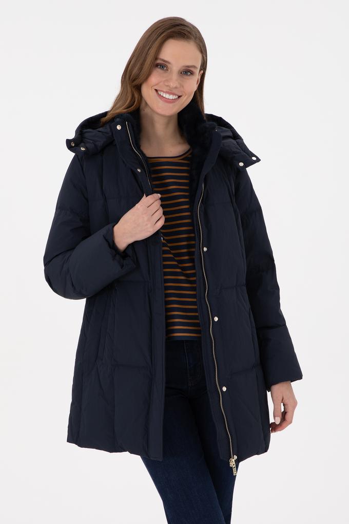 Kadın Lacivert Kaban