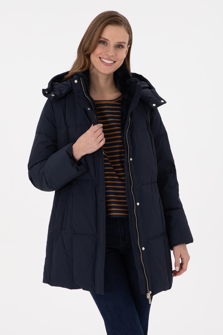 Kadın Lacivert Kaban