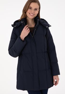 Kadın Lacivert Kaban - 50289610025