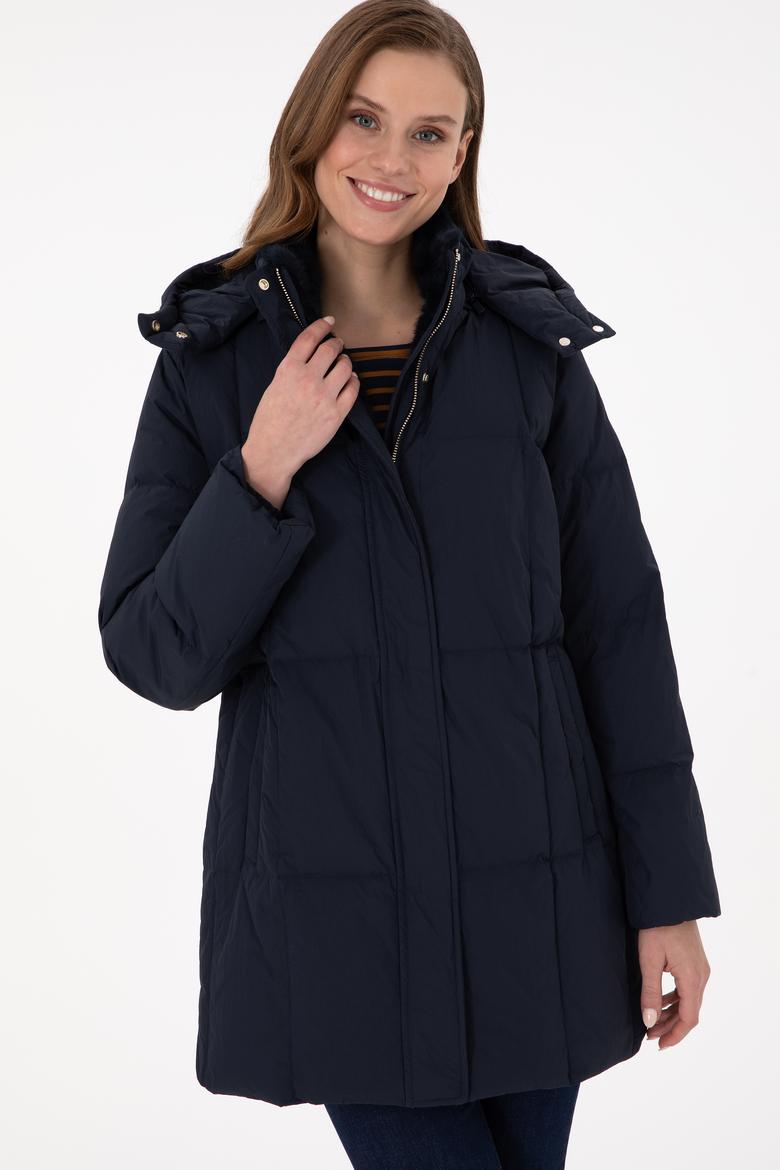 Kadın Lacivert Kaban - 50289610025