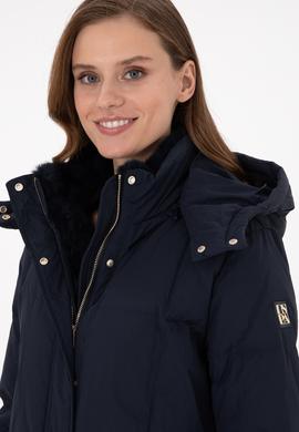 Kadın Lacivert Kaban - 50289610025