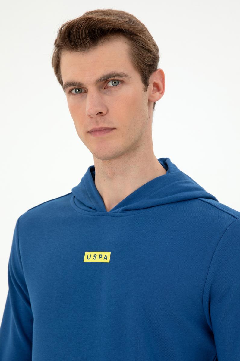 Erkek İndigo Sweatshirt