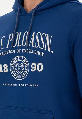 Erkek İndigo Sweatshirt - 50293446016