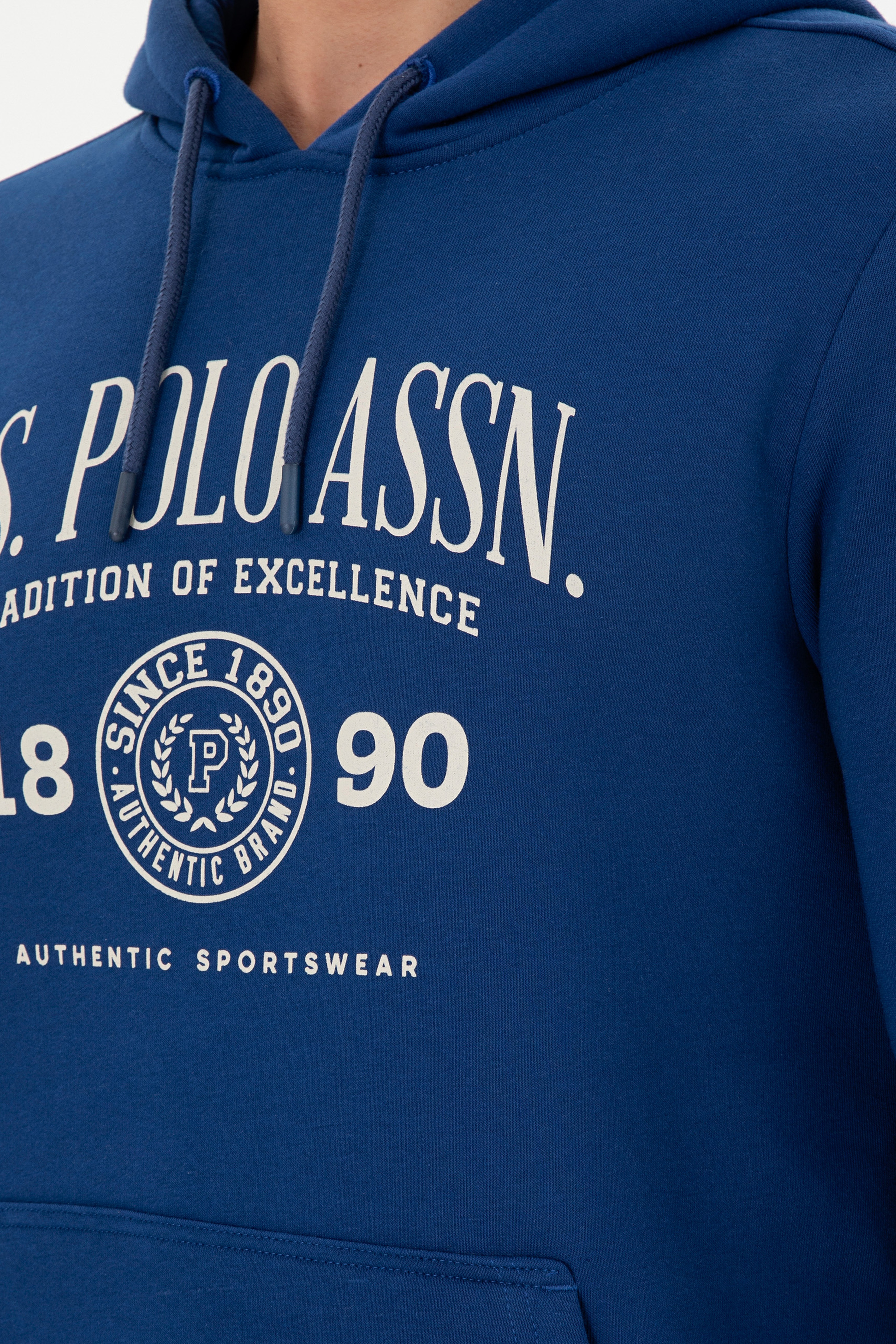 Erkek İndigo Sweatshirt