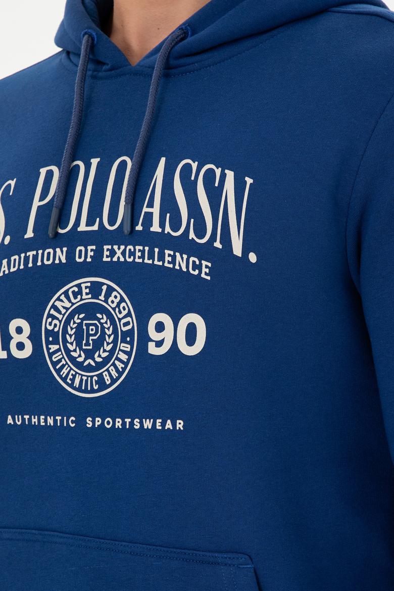 Erkek İndigo Sweatshirt - 50293446016