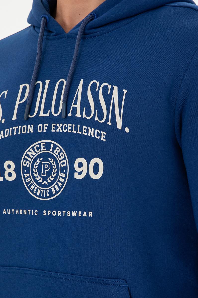 Erkek İndigo Sweatshirt