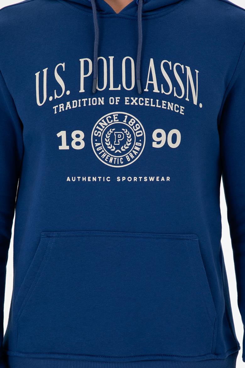 Erkek İndigo Sweatshirt - 50293446016