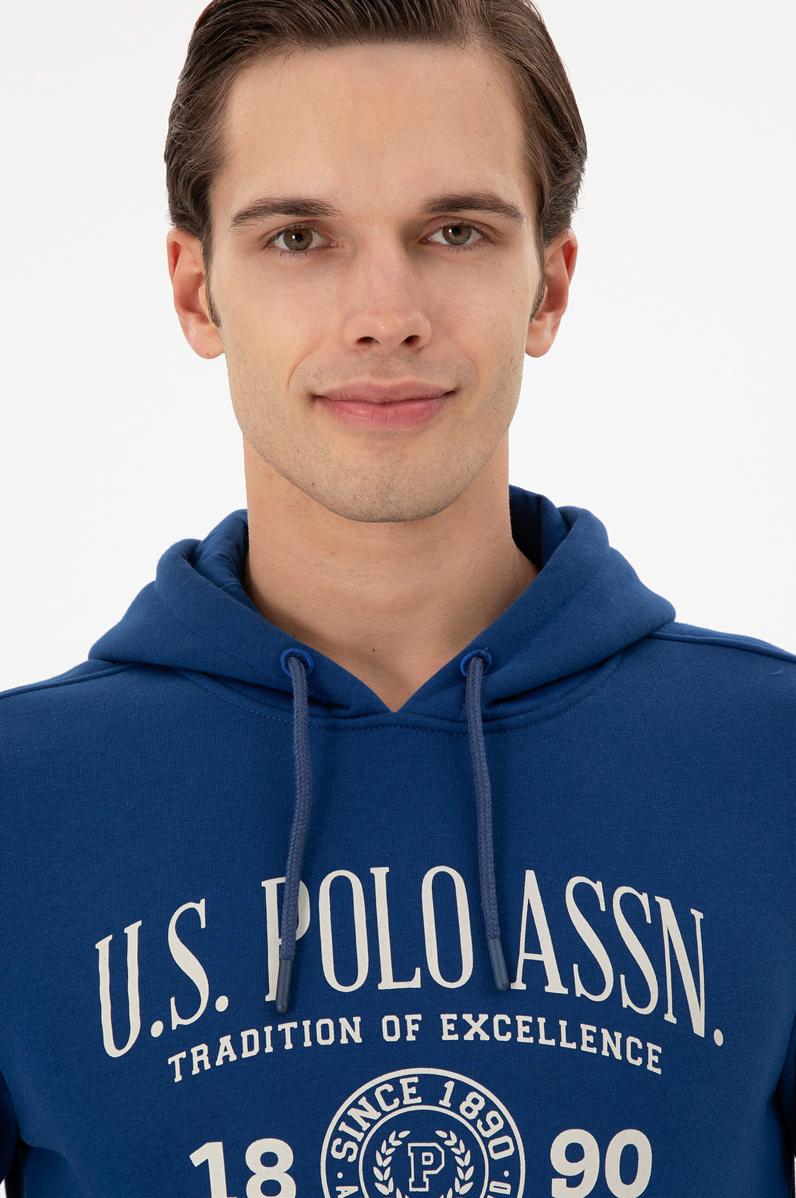 Erkek İndigo Sweatshirt