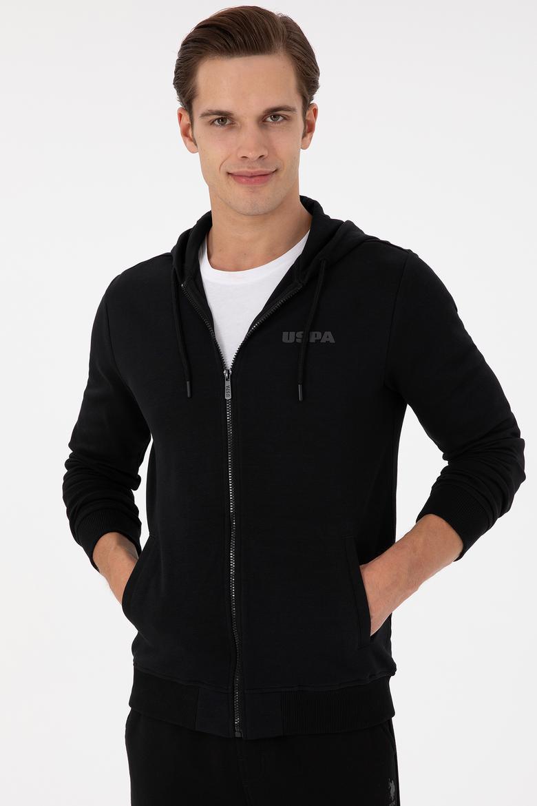 Erkek Siyah Örme Hırka - 50293412039