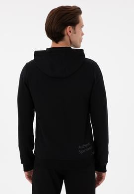 Erkek Siyah Örme Hırka - 50293412039