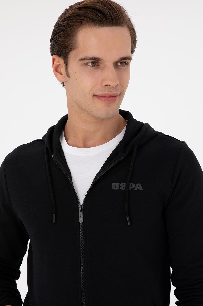 Erkek Siyah Örme Hırka