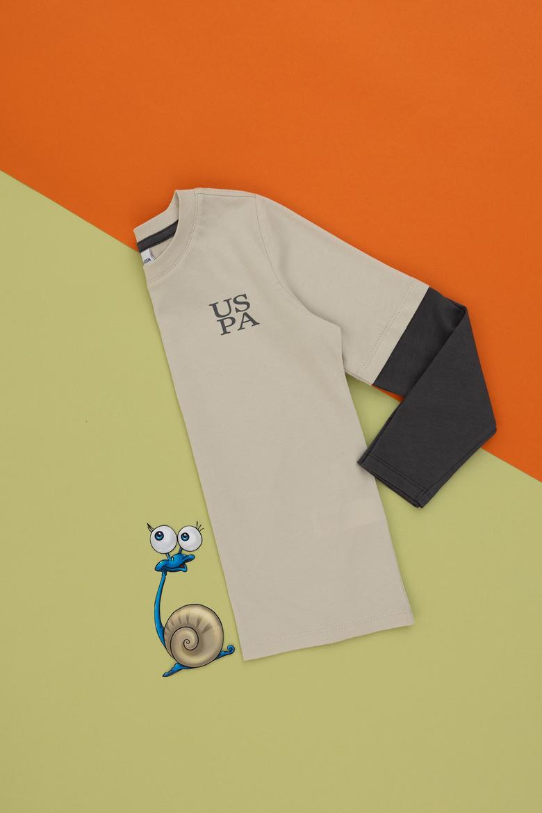 Erkek Çocuk Taş Basic Uzun Kollu Tişört - 50295551003