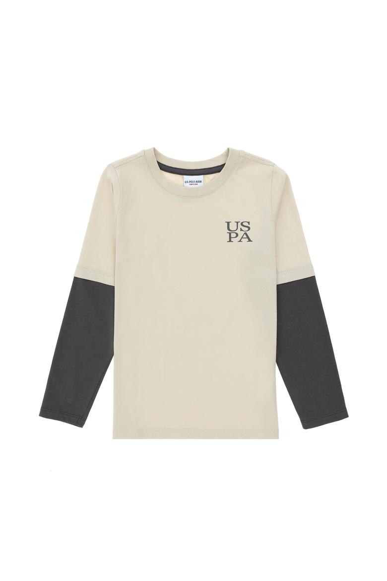 Erkek Çocuk Taş Basic Uzun Kollu Tişört - 50295551003