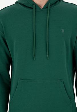 Erkek Koyu Yeşil Basic Sweatshirt - 50298271087