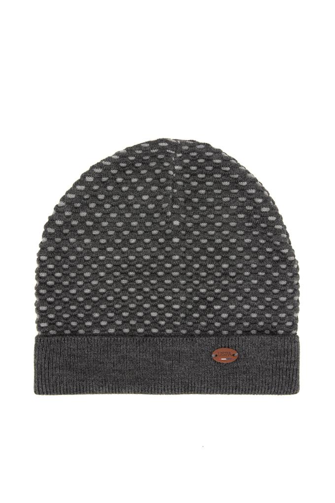 Erkek Antrasit Melanj Bere