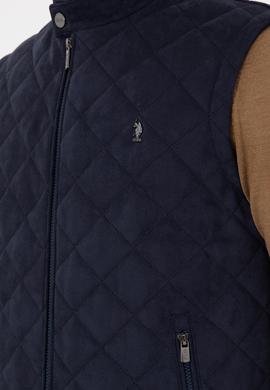 Erkek Lacivert Deri Ceket - 50297244014