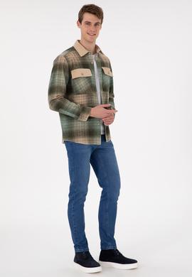 Erkek Mavi Jean Pantolon - 50290036009