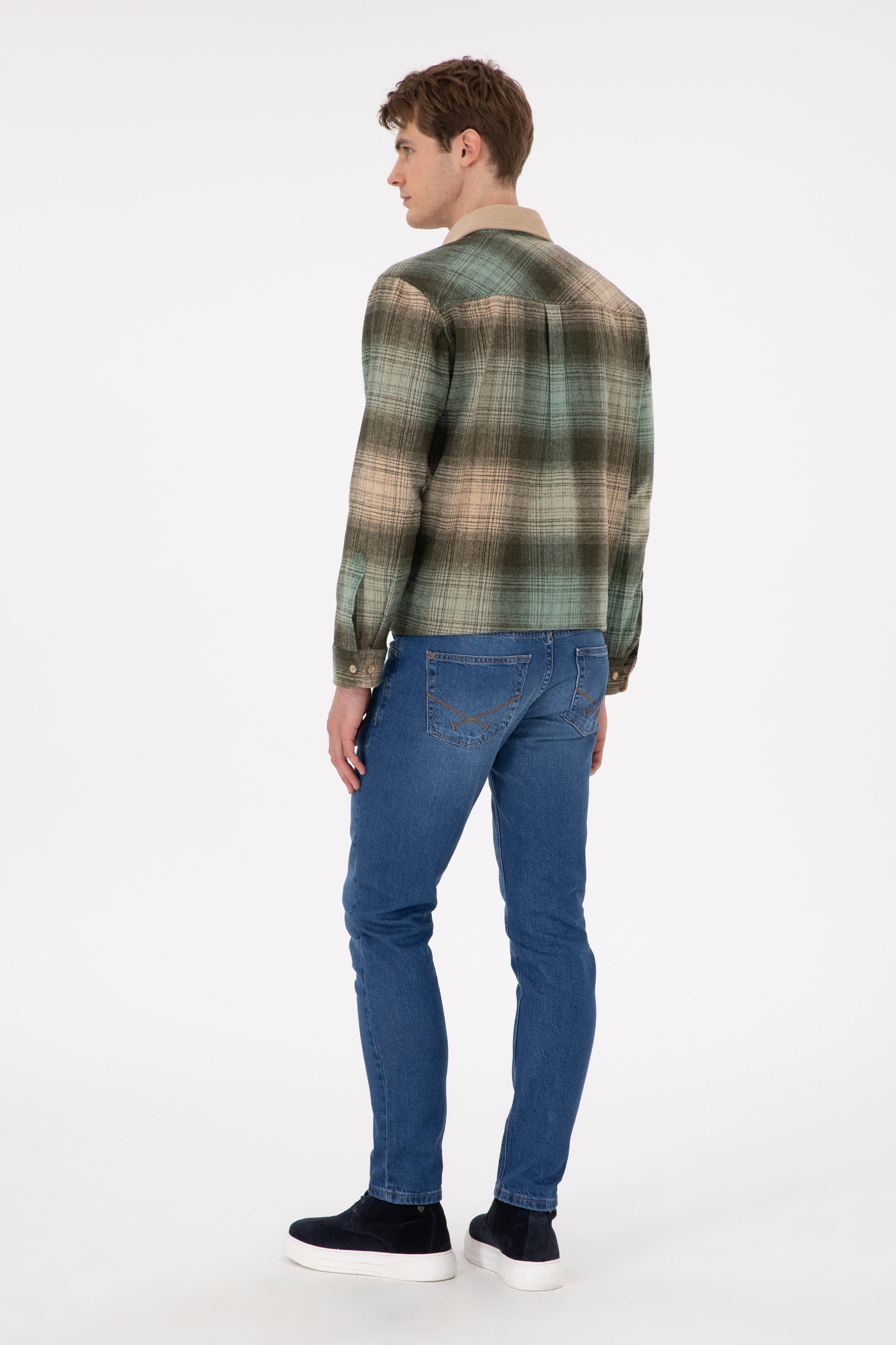 Erkek Mavi Jean Pantolon