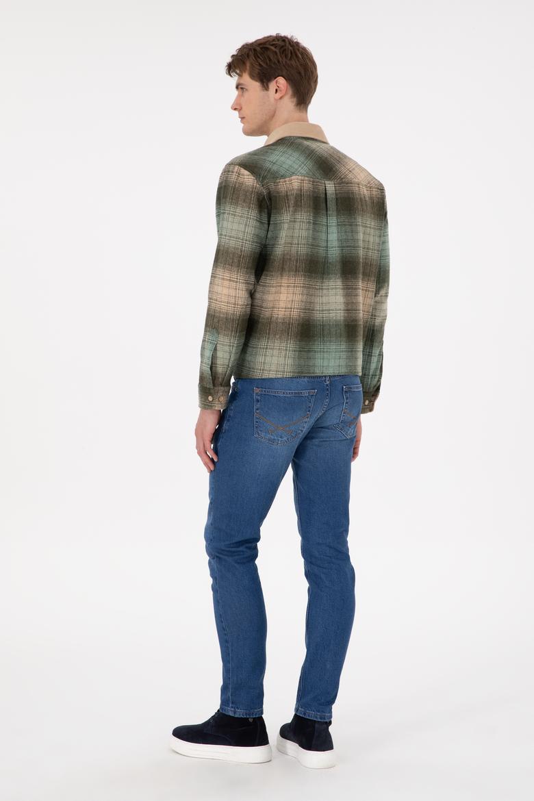 Erkek Mavi Jean Pantolon - 50290036009