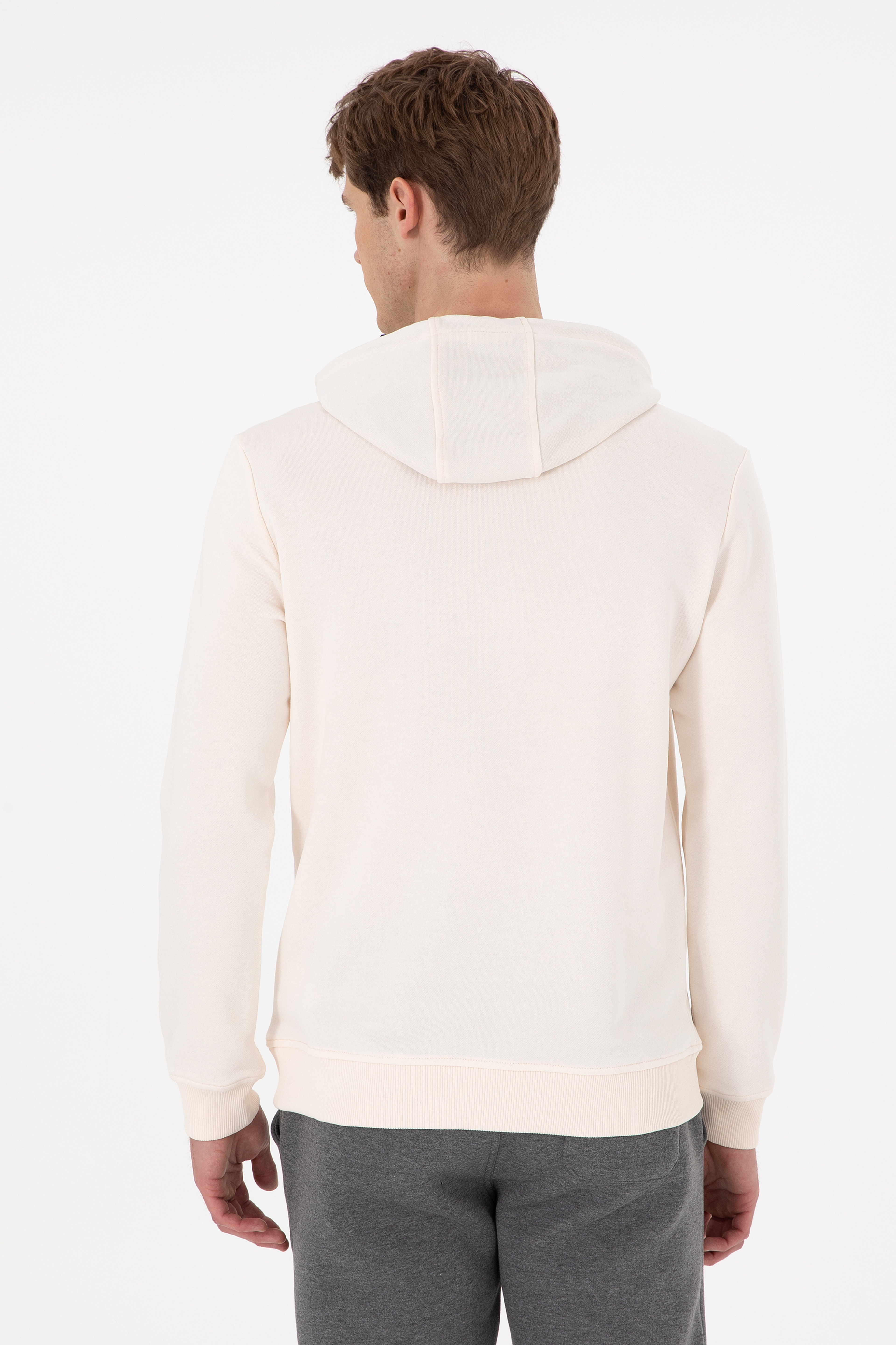 Erkek Krem Sweatshirt
