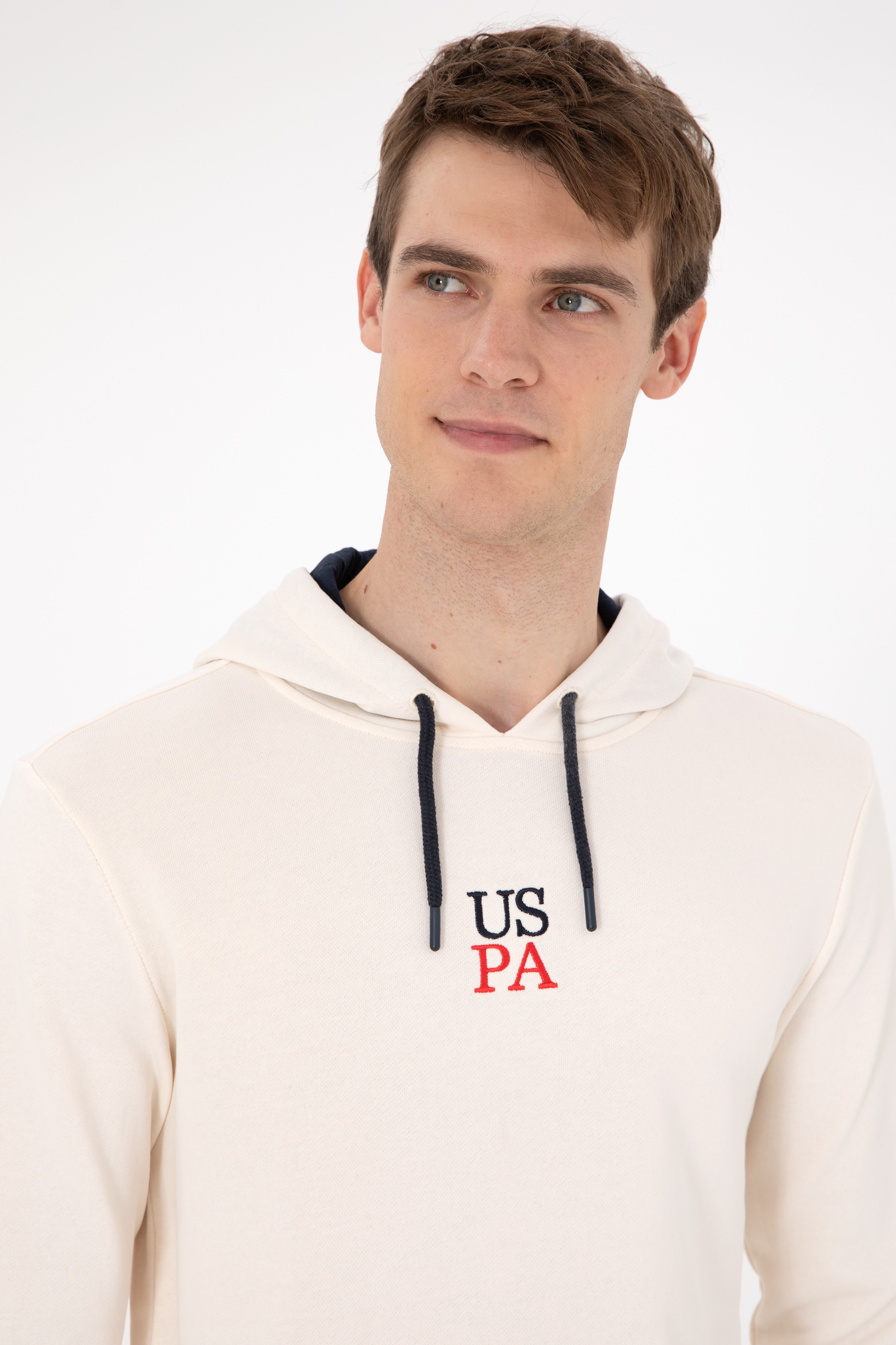 Erkek Krem Sweatshirt