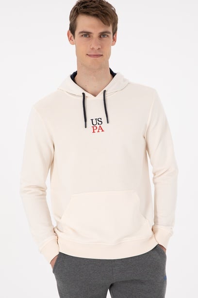 Erkek Krem Sweatshirt
