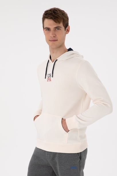 Erkek Krem Sweatshirt