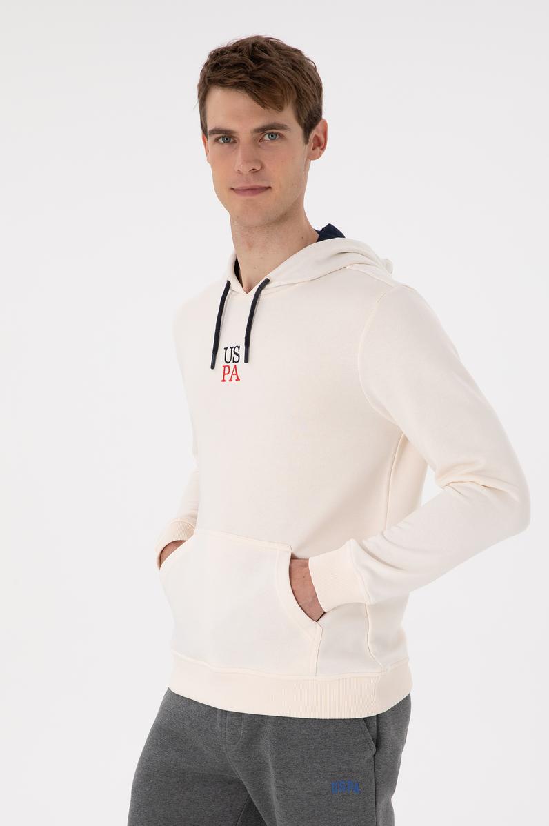Erkek Krem Sweatshirt