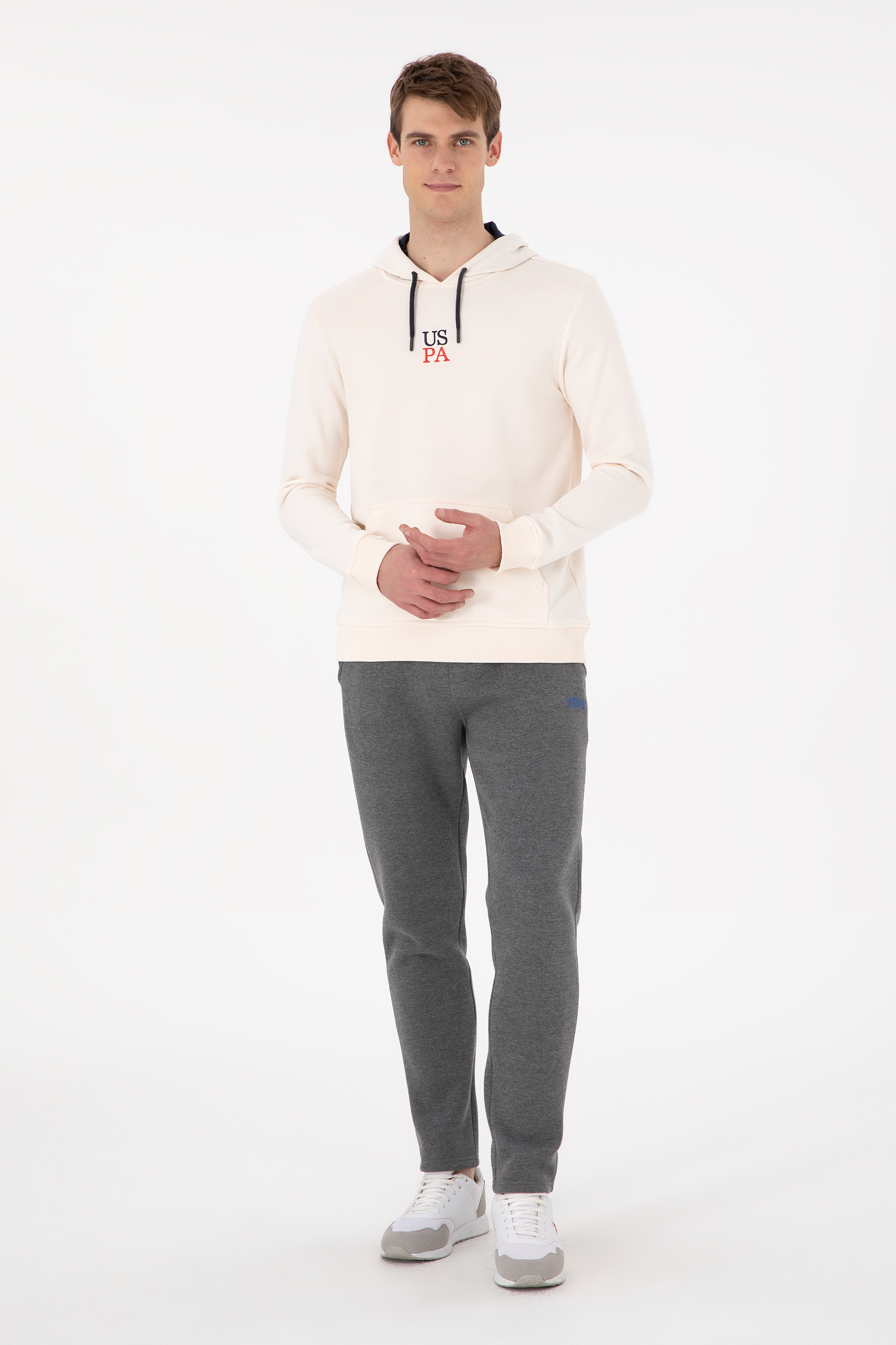 Erkek Krem Sweatshirt