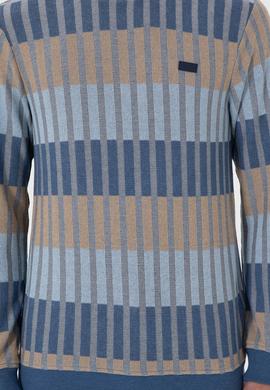 Erkek Regular Fit Bisiklet Yaka Krem Sweatshirt - 50290623027