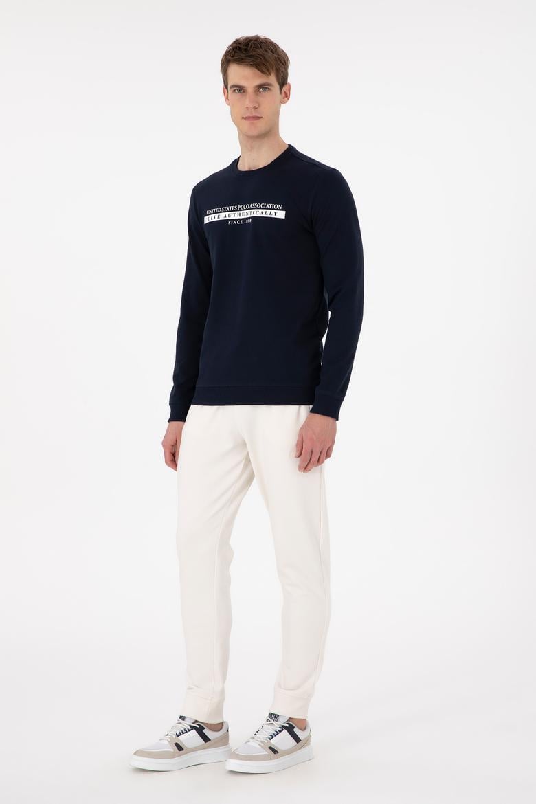 Erkek Krem Eşofman Altı