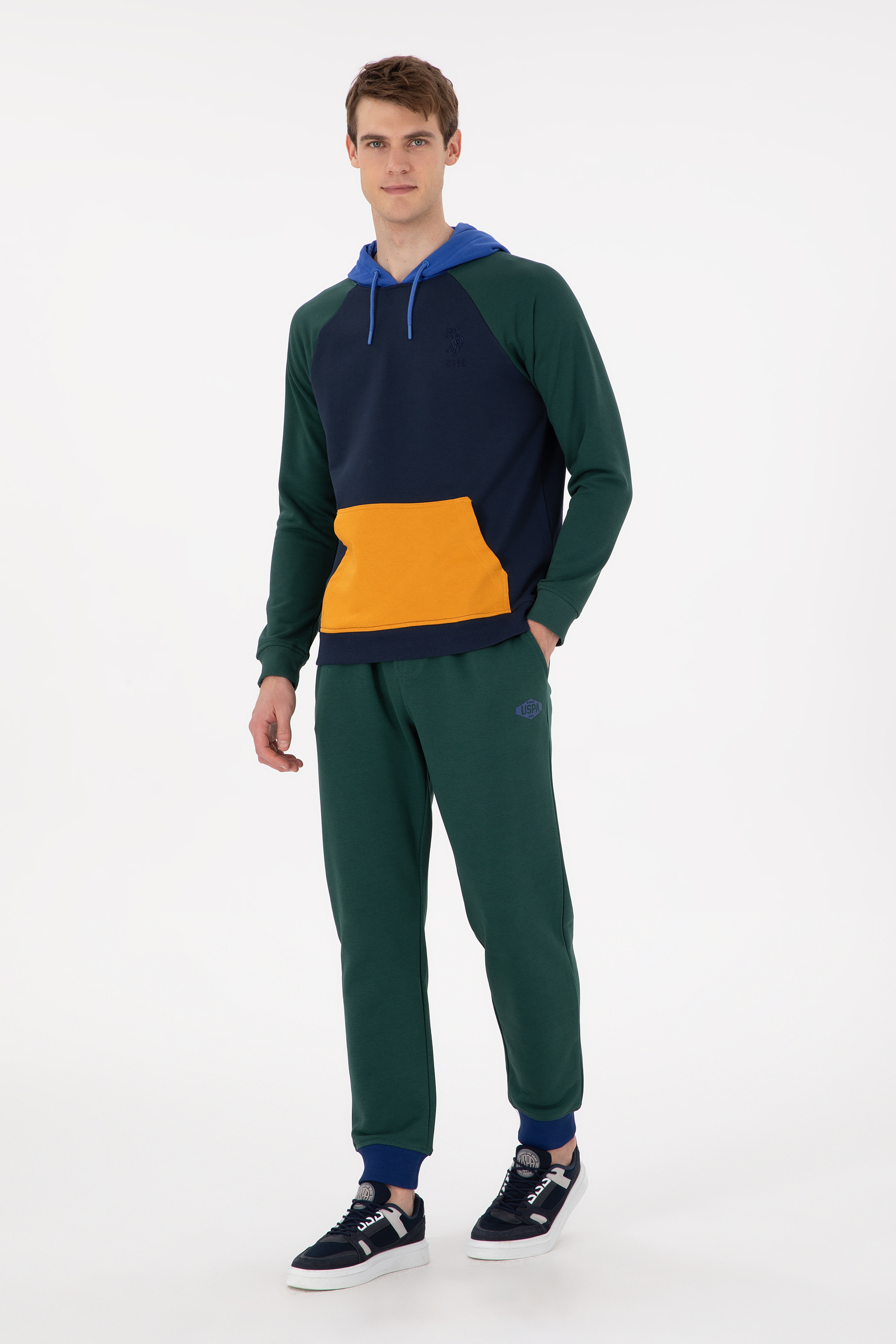 Erkek Lacivert Sweatshirt - Image 4