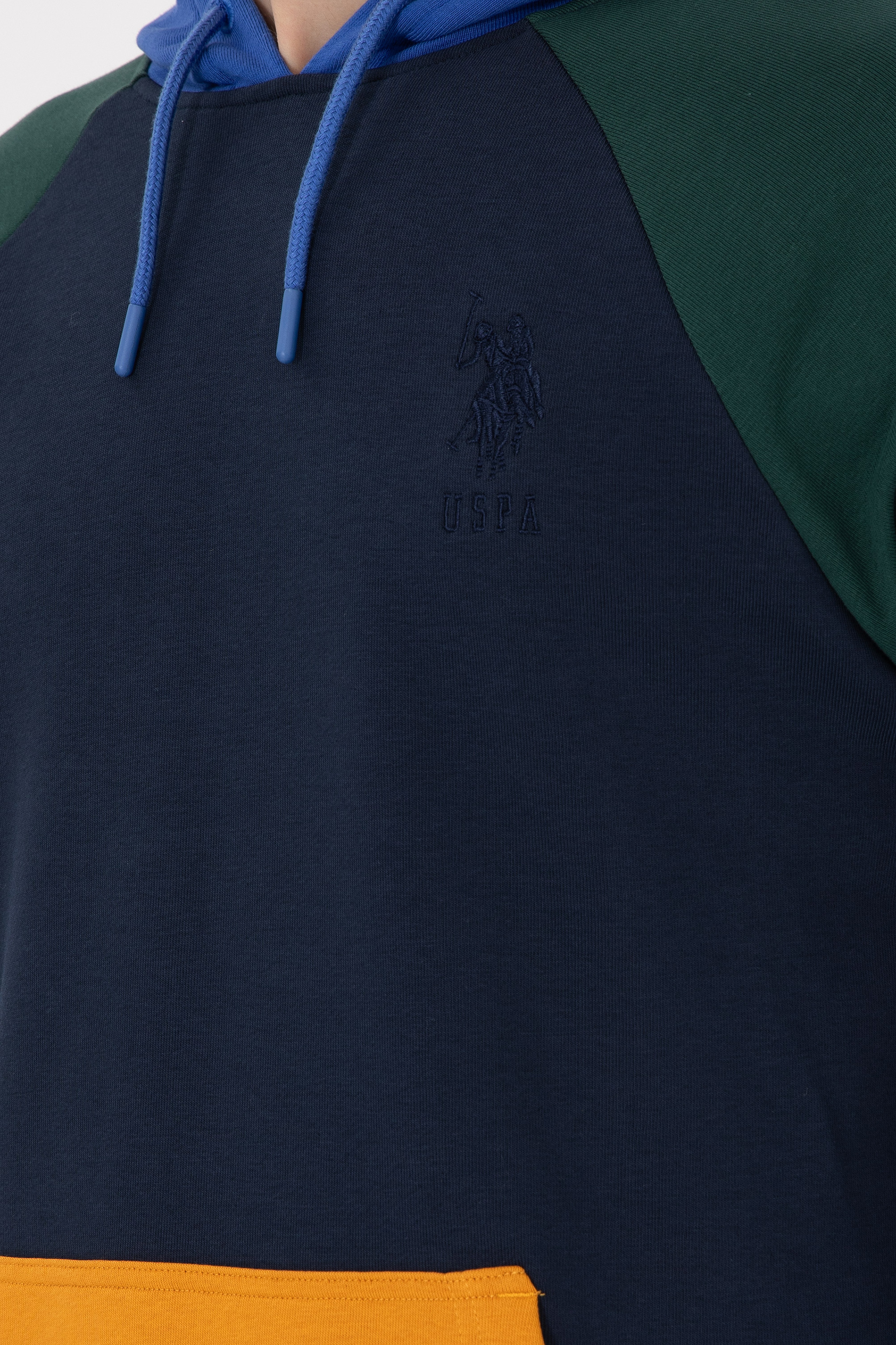 Erkek Lacivert Sweatshirt - Image 7