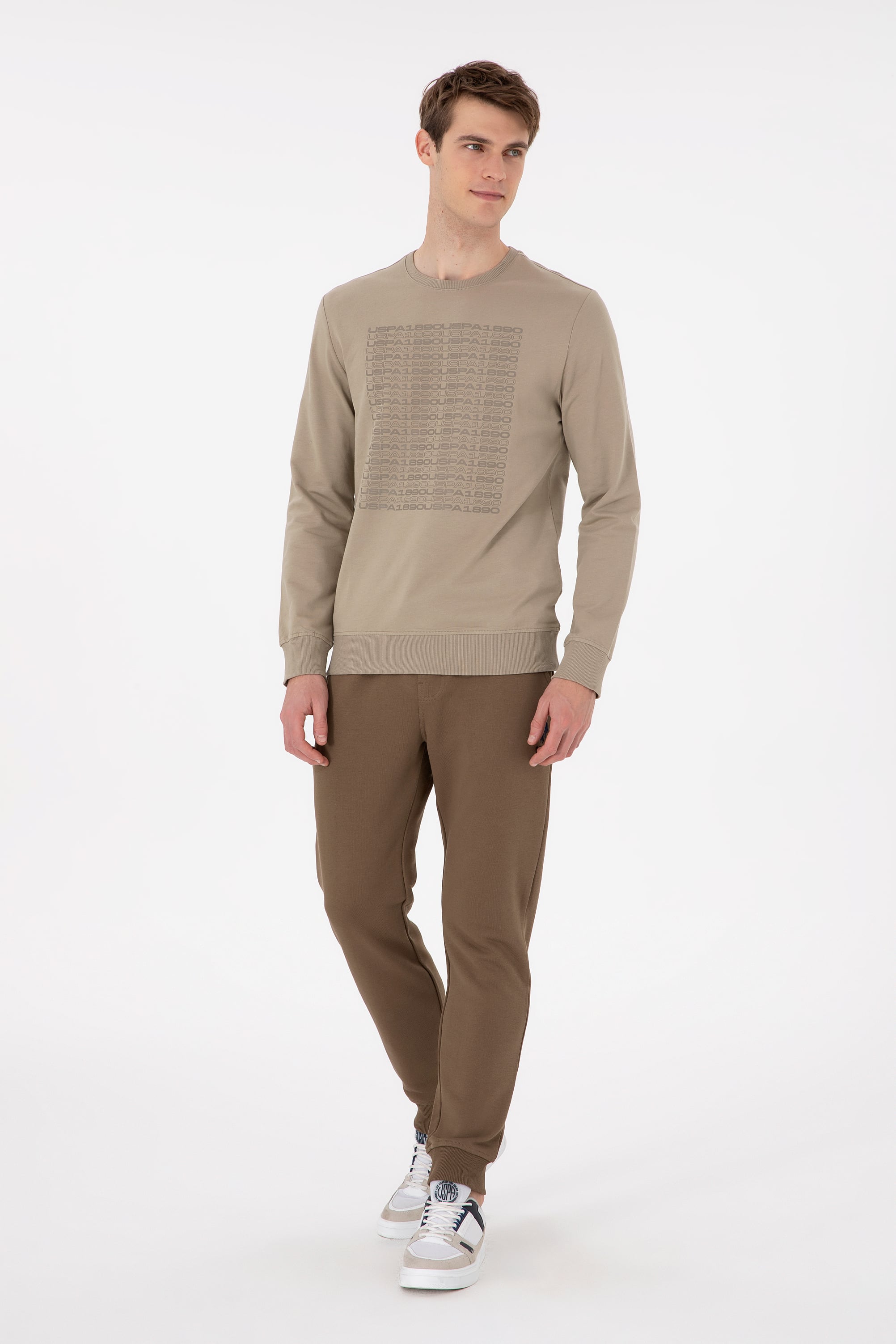 Erkek Haki Eşofman Altı - Image 3