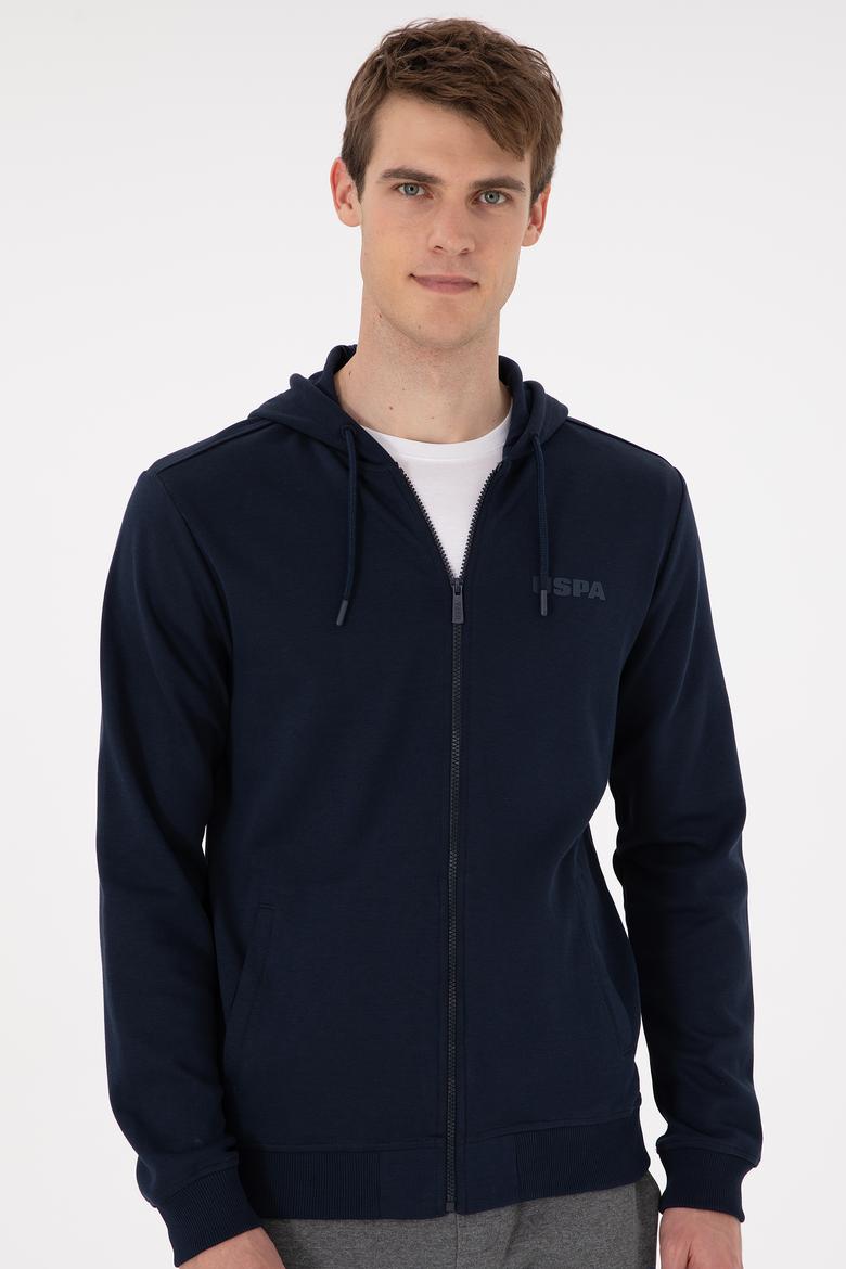 Erkek Lacivert Örme Hırka - 50293412011