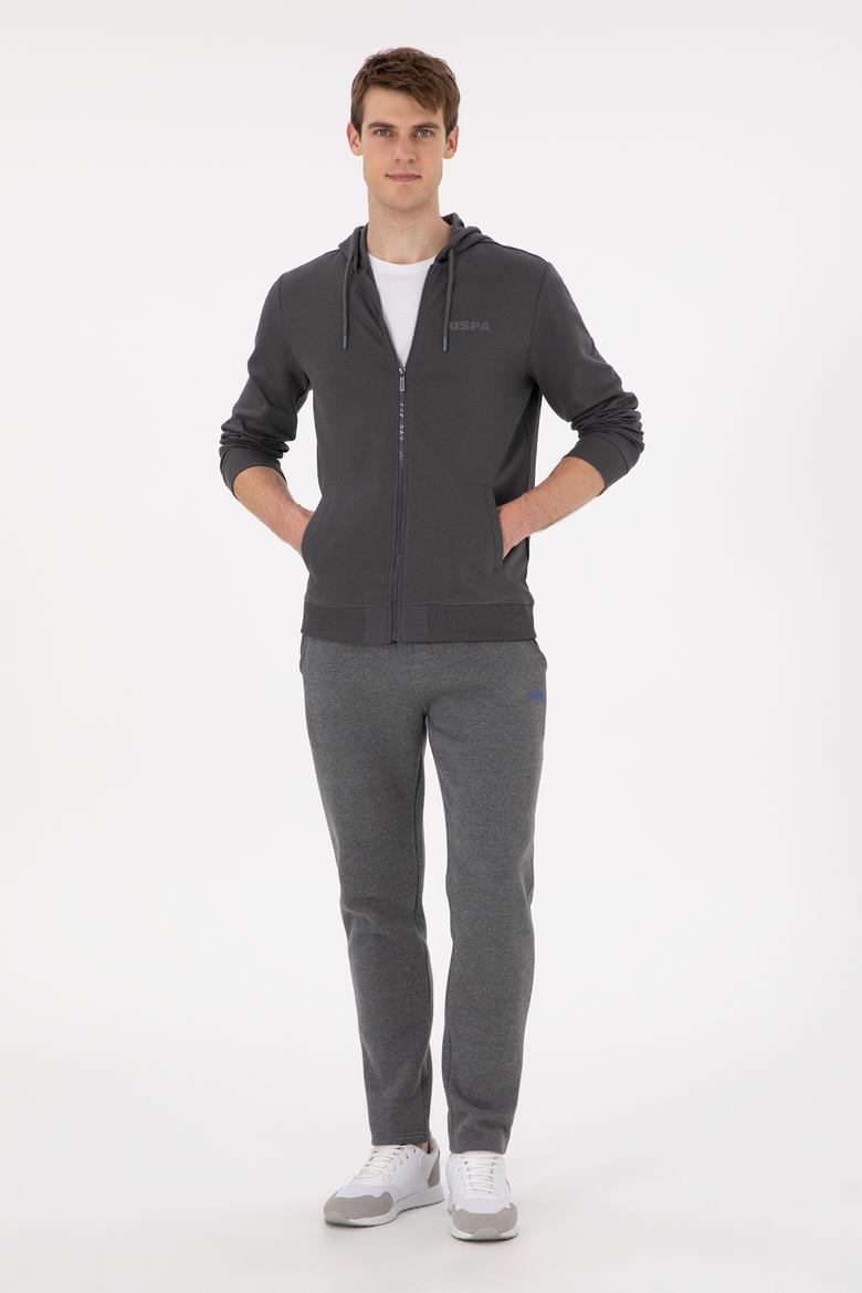 Erkek Antrasit Örme Hırka - 50293412028