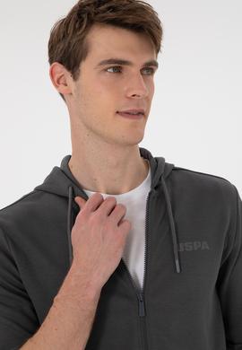 Erkek Antrasit Örme Hırka - 50293412028