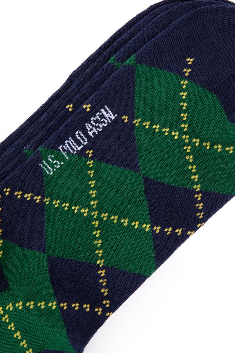 Erkek Yeşil Çorap - 50295654002