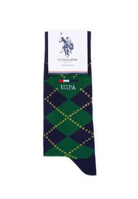 Erkek Yeşil Çorap - 50295654002