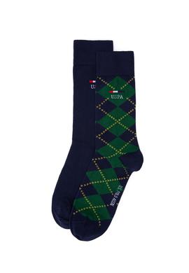 Erkek Yeşil Çorap - 50295654002