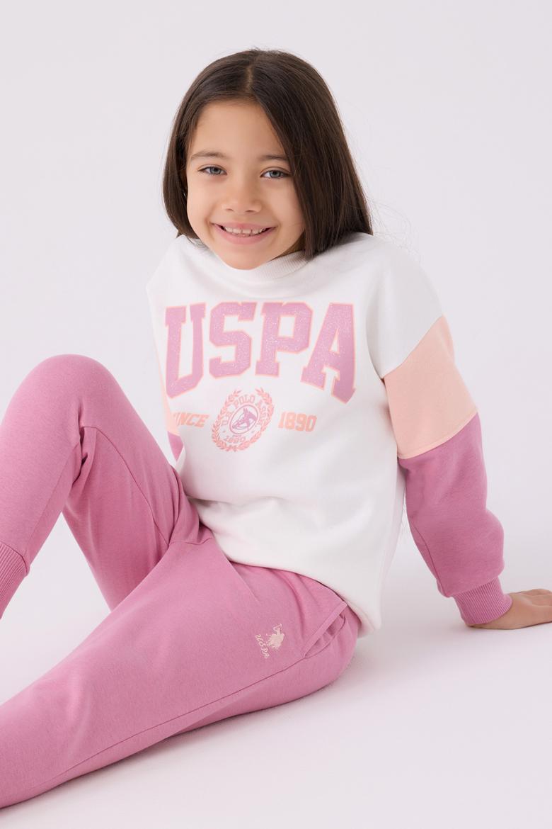 Kız Çocuk Krem Pijama Takımı - 50299749004