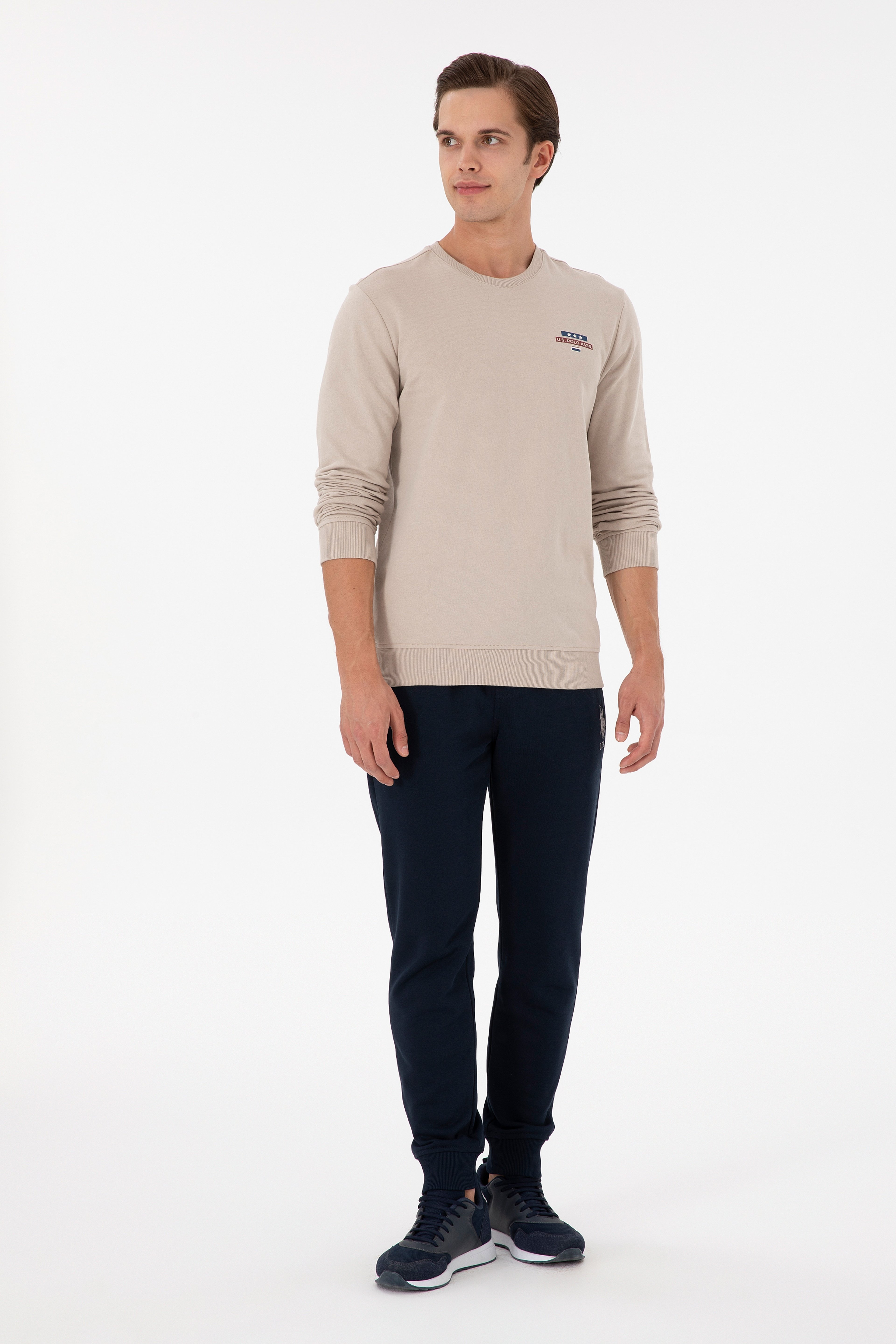 Erkek Taş Sweatshirt - Image 4