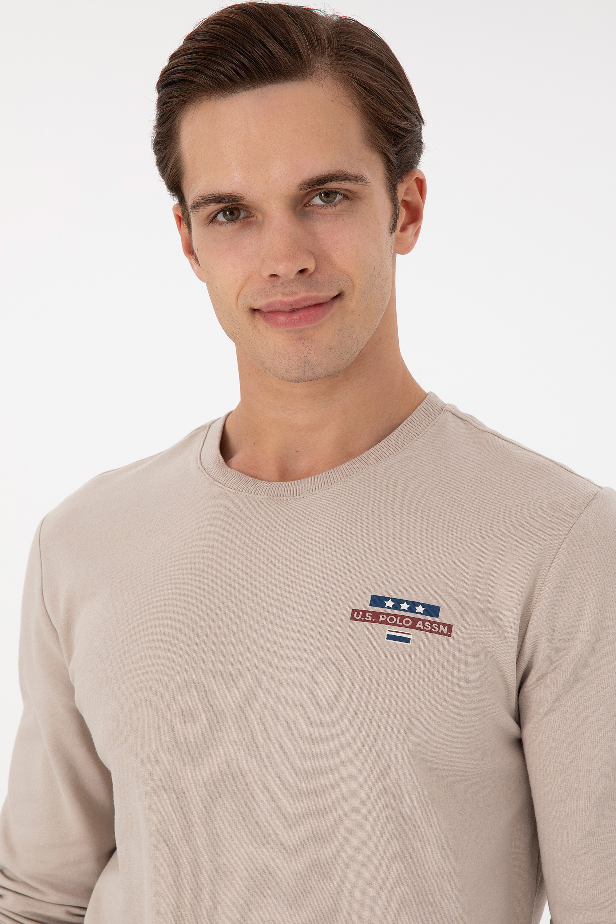 سویشرت آستین بلند رگولار یقه گرد مردانه یو اس پولو | U.S. Polo Assn. - تصویر 2