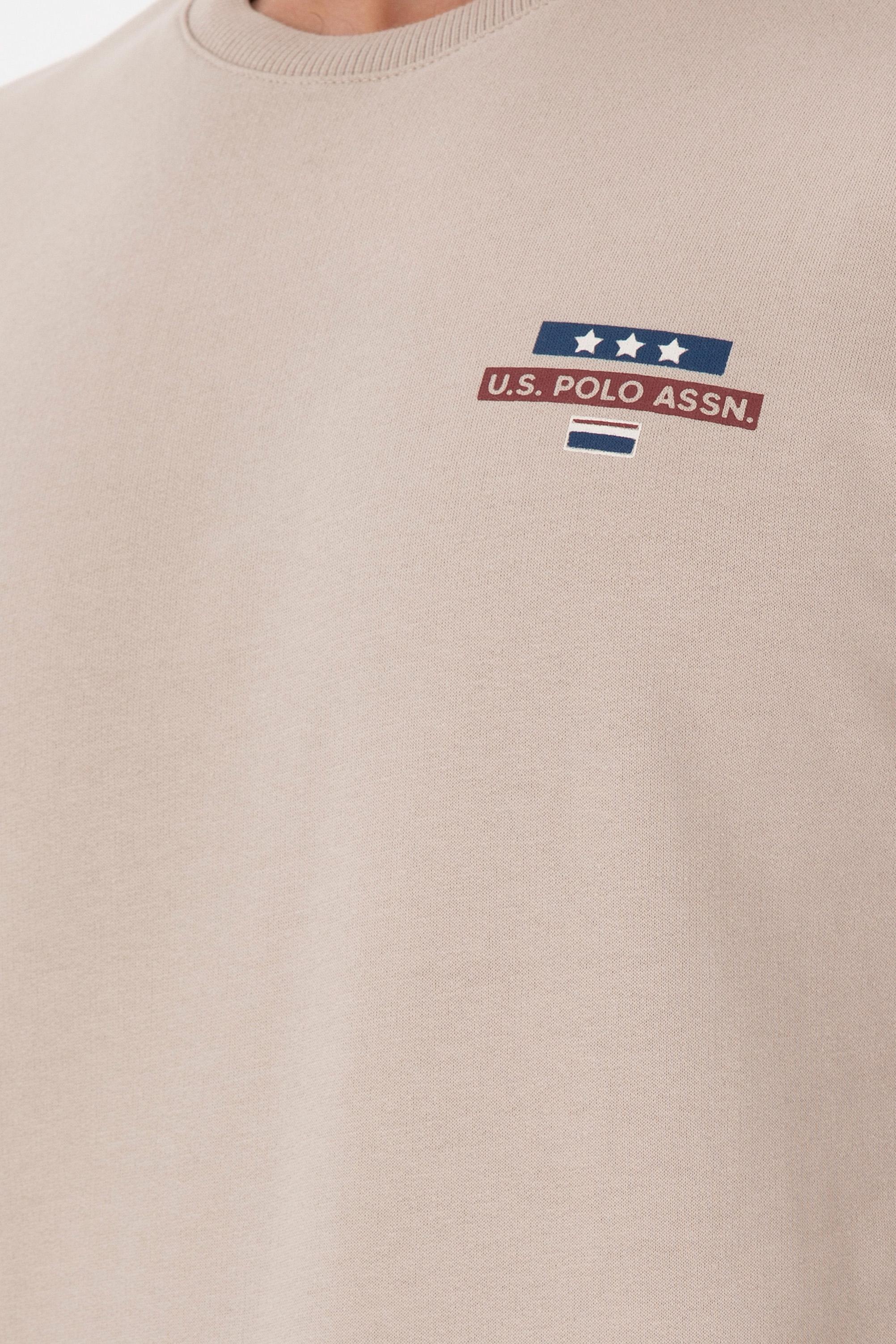 سویشرت آستین بلند رگولار یقه گرد مردانه یو اس پولو | U.S. Polo Assn. - تصویر 7